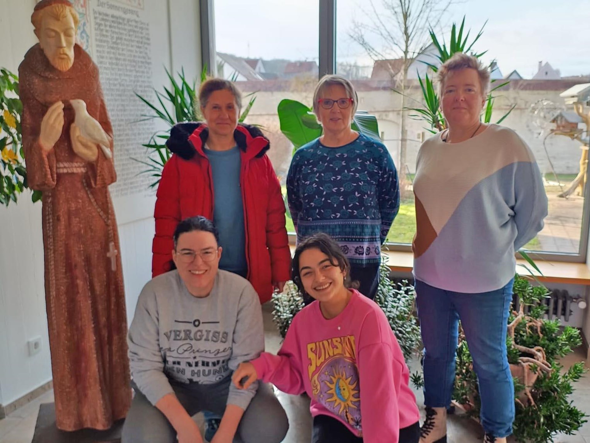 Mitglieder der Mitarbeitervertretung im Seniorenheim Berching